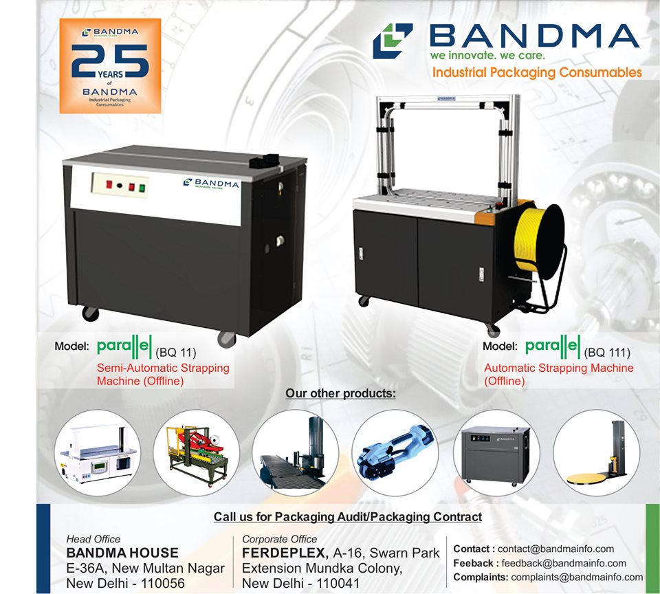Automatic Strapping Machine | Bandma - we innovate. we care.