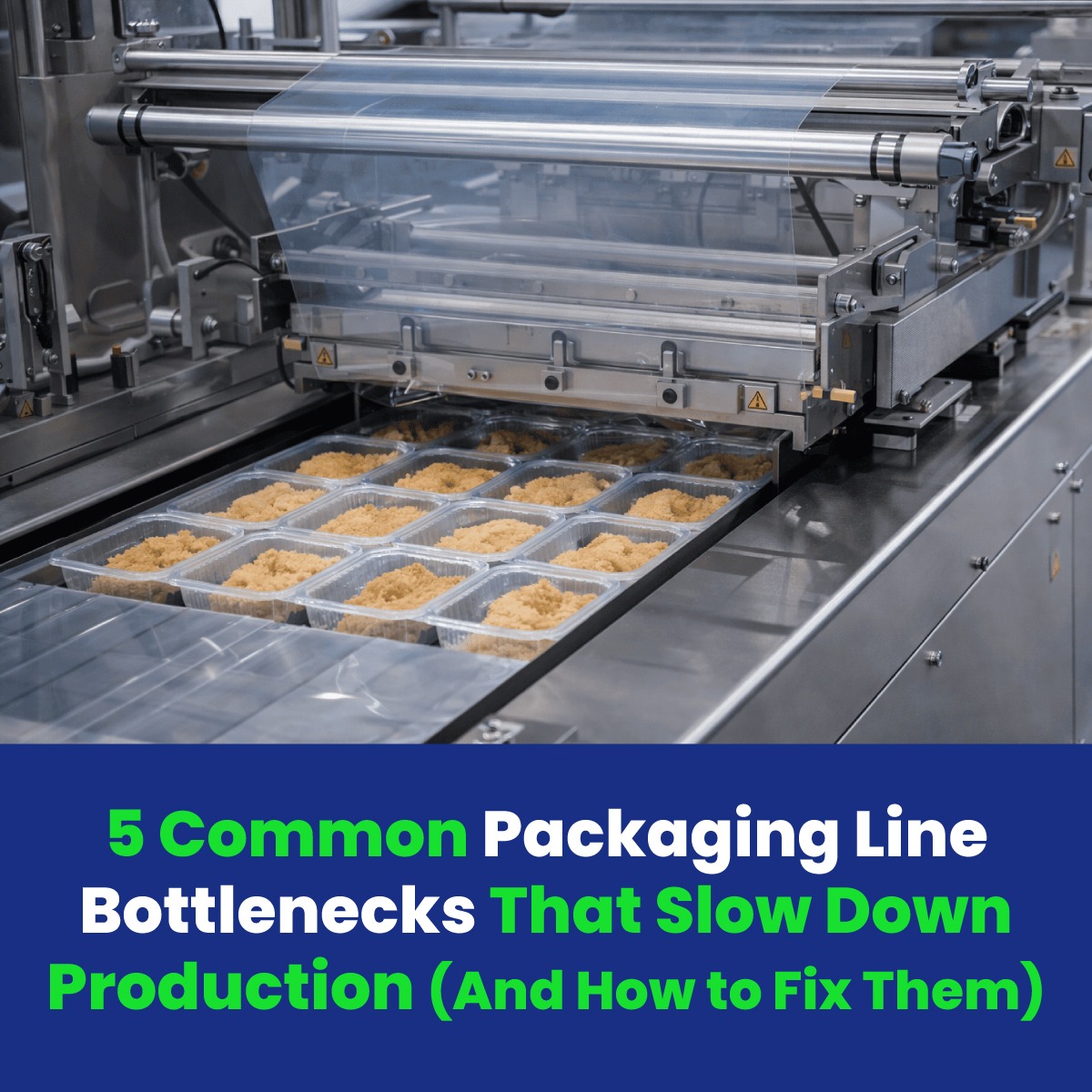 5 Common Packaging Line Bottlenecks That Slow Down Production (And How to Fix Them)