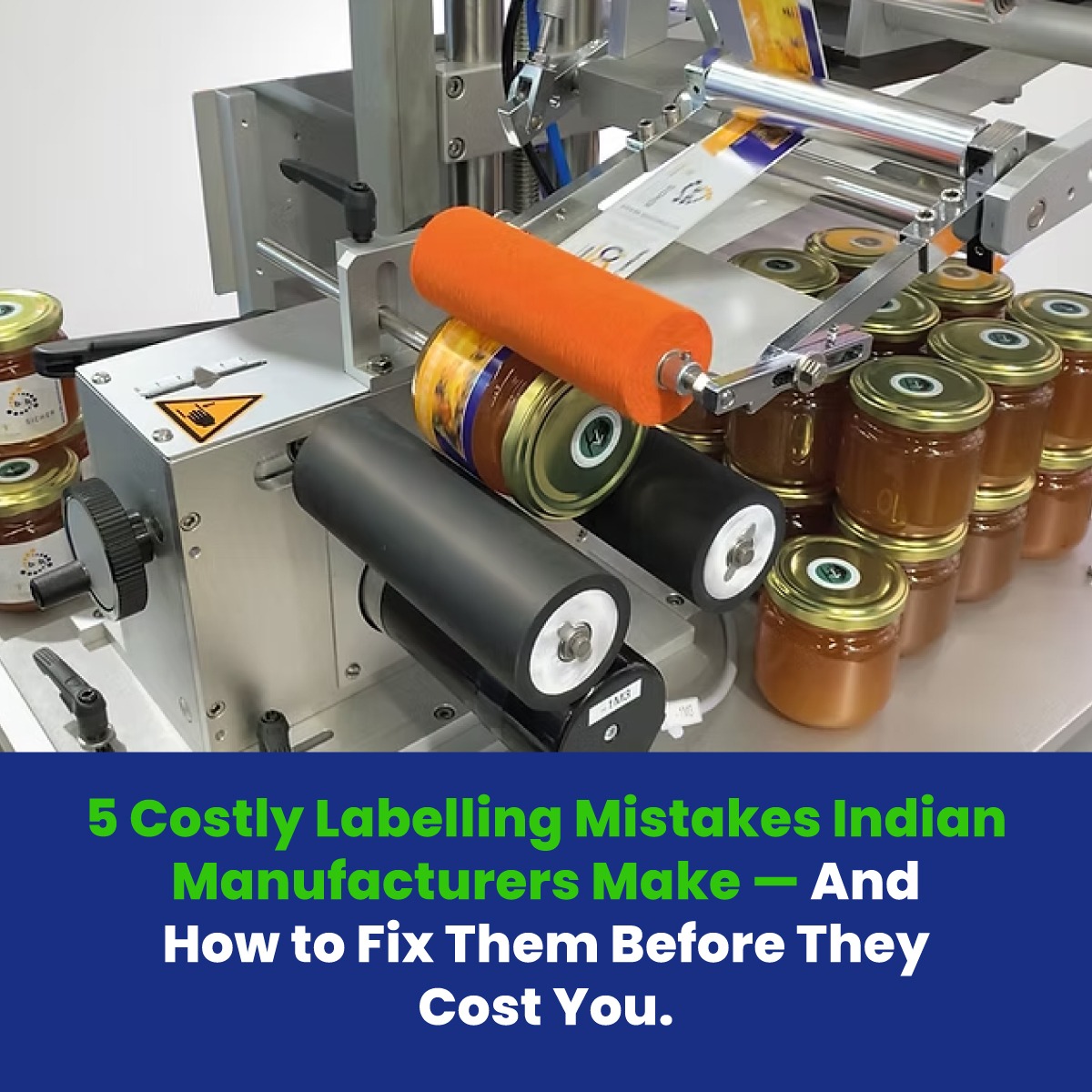 5 Costly Labelling Mistakes Indian Manufacturers Make And How to Fix Them Before They Cost You.