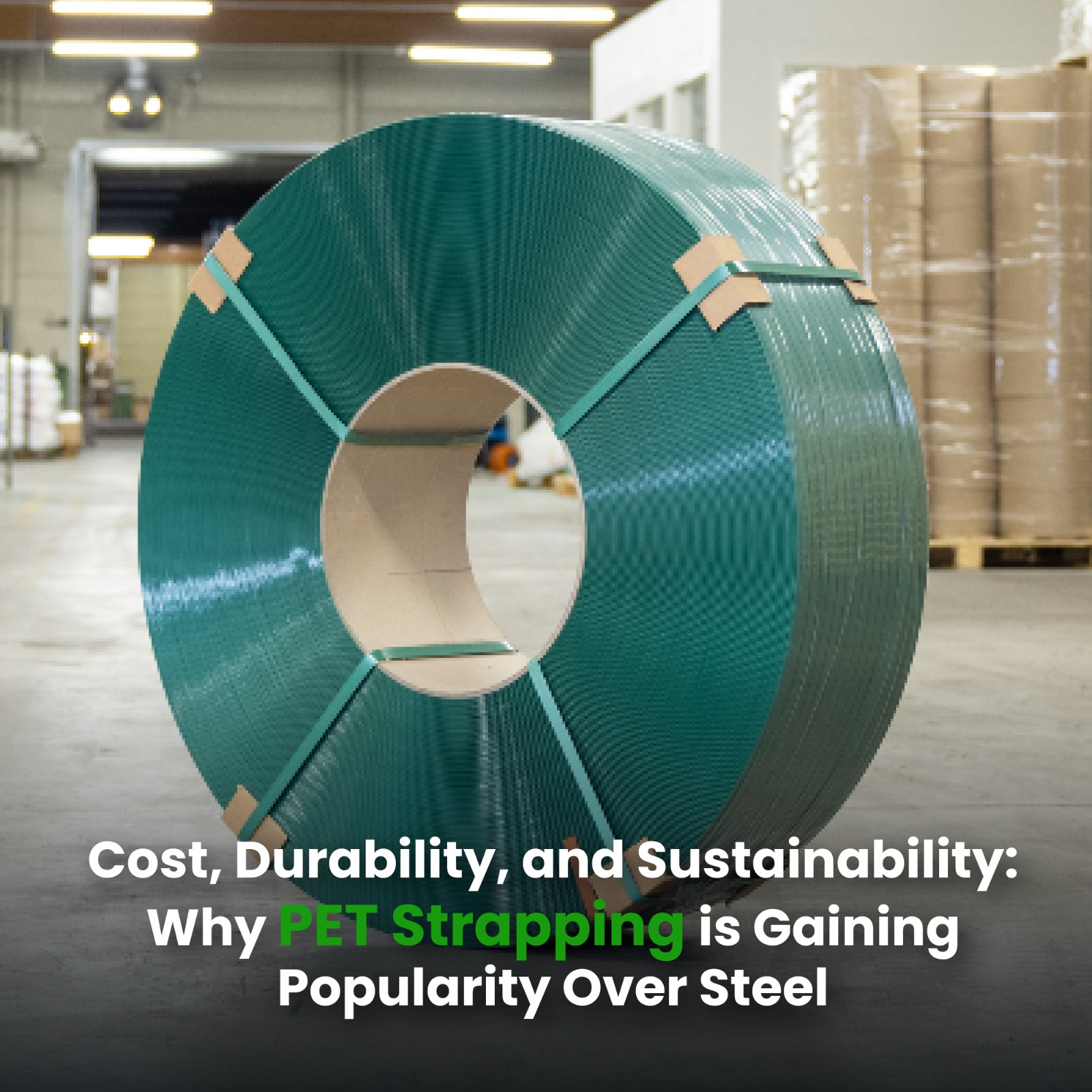Cost, Durability, and Sustainability: Why PET Strapping is Gaining Popularity Over Steel