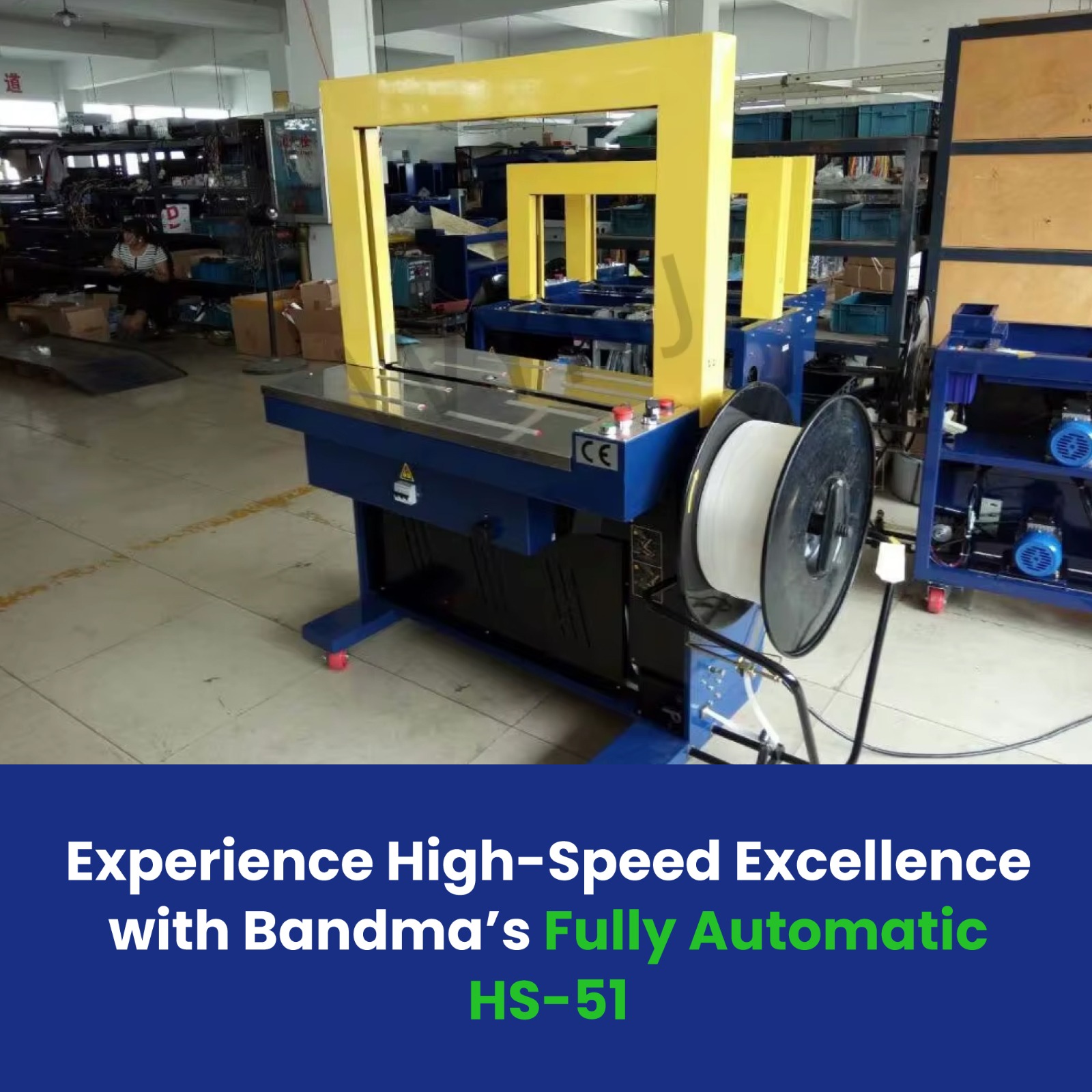 Experience High-Speed Excellence with Bandma’s Fully Automatic HS-51