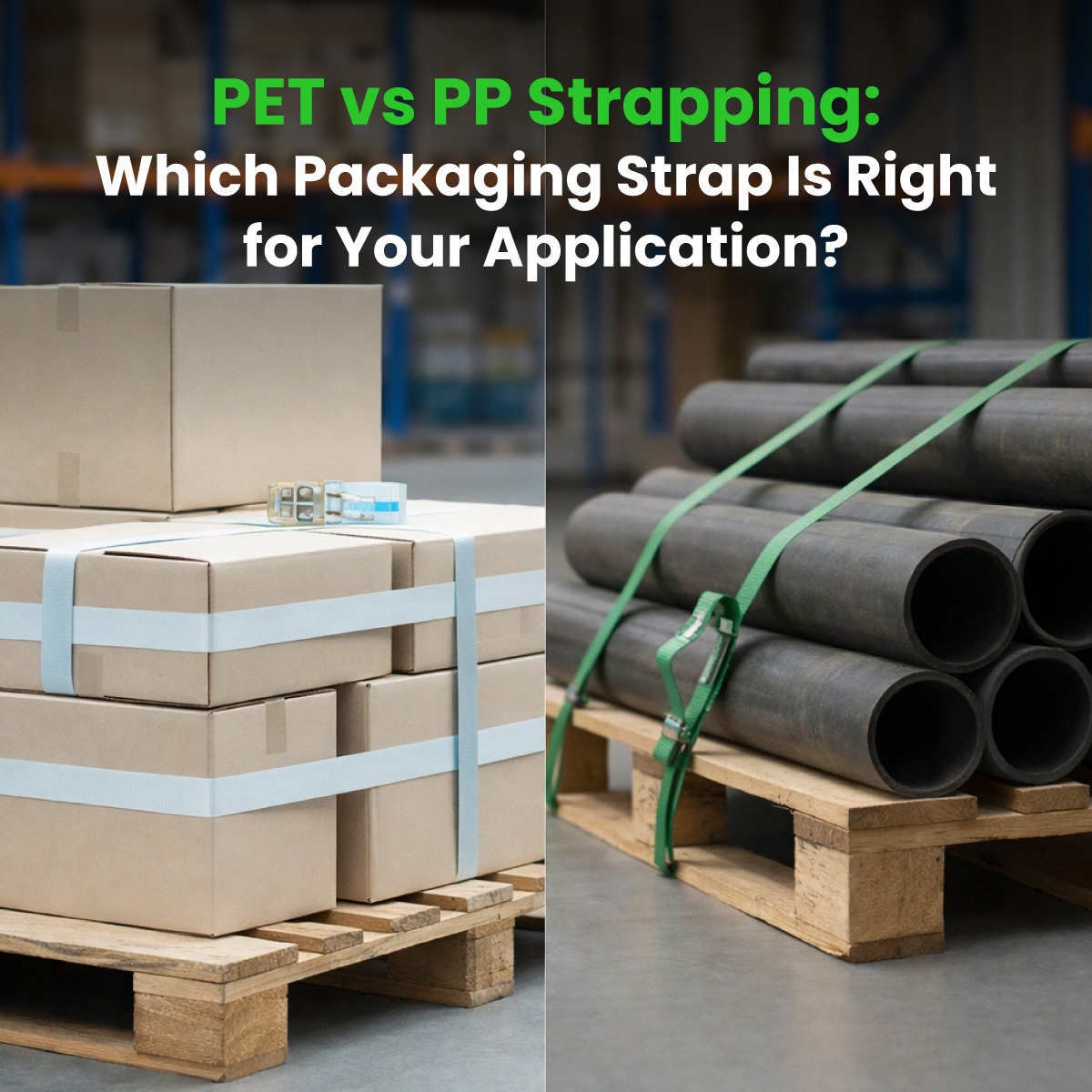 PET vs PP Strapping: Which Packaging Strap Is Right for Your Application?