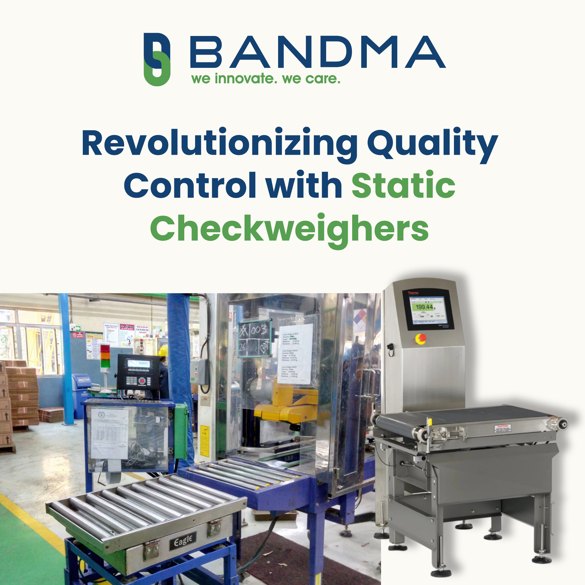 Revolutionizing Quality Control with Static Checkweighers